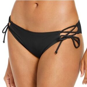 New Sundazed Kylie Side Tie Black Bikini Bottom